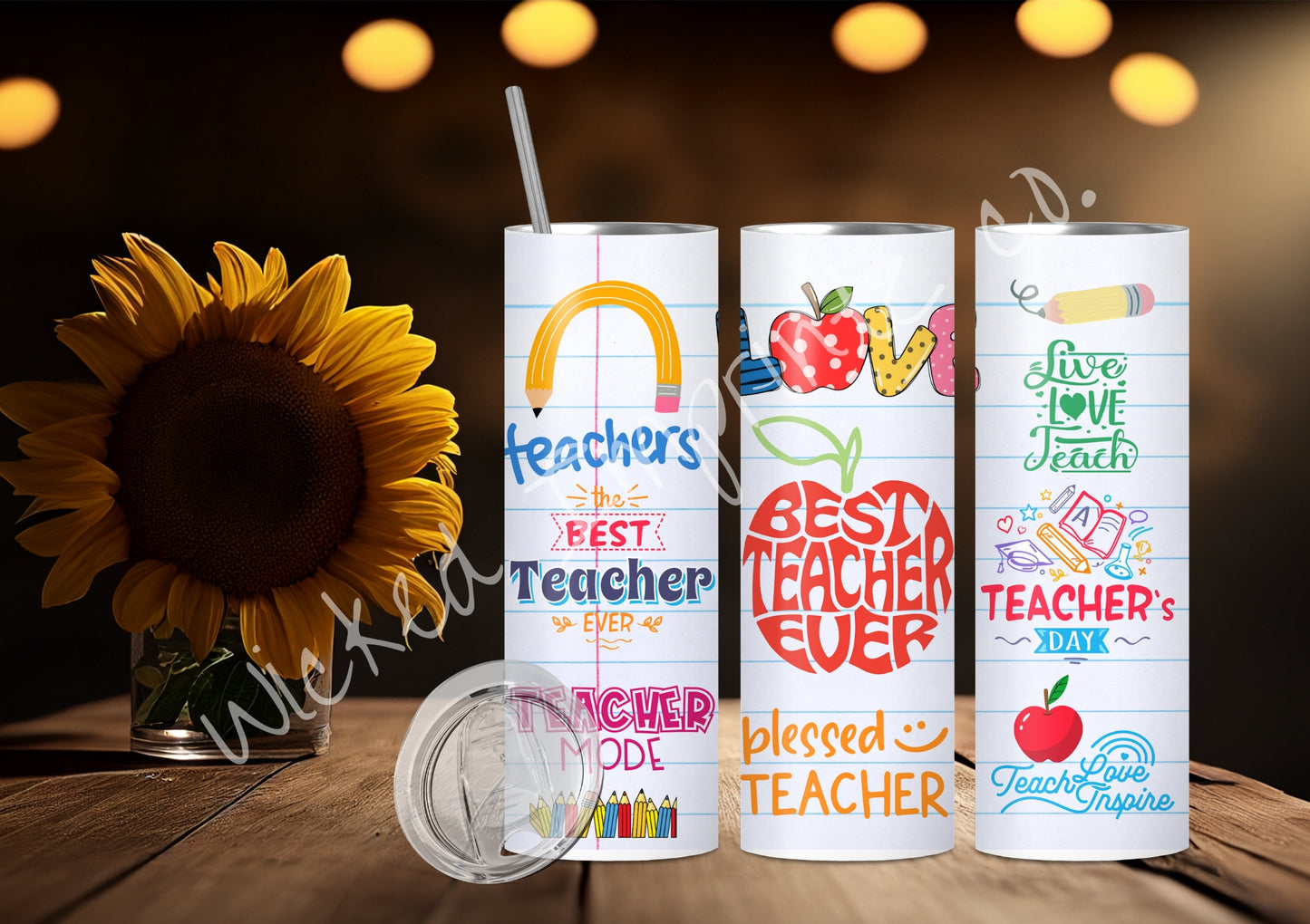 20 oz. Best Teacher Ever Tumbler