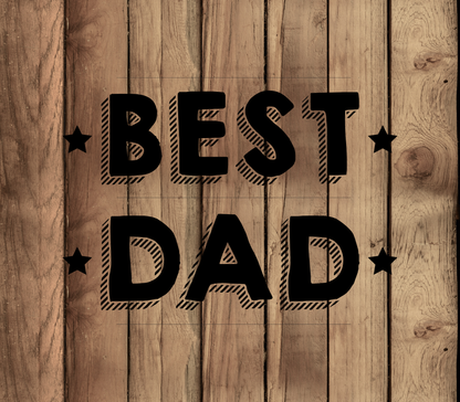 20 oz. Best Dad Wood Plank Tumbler