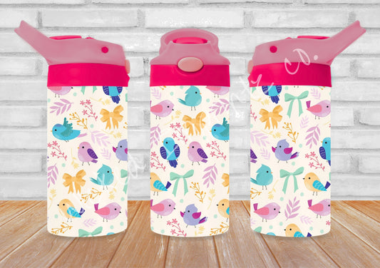 12 oz Birdies Kids Pop Top Tumbler