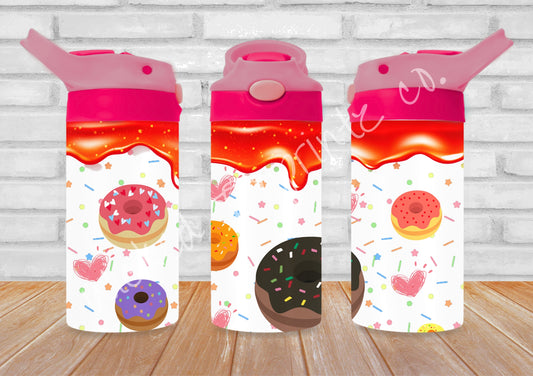 12 oz Donut Kids Pop Top Tumbler