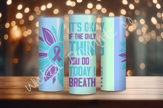 20 oz Ok To Breath Tumbler