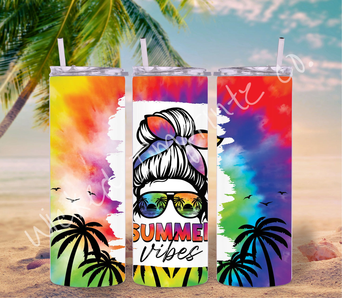 20 oz Summer Vibes Tumbler