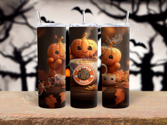 20 oz Mini Pumpkin Spice Tumbler