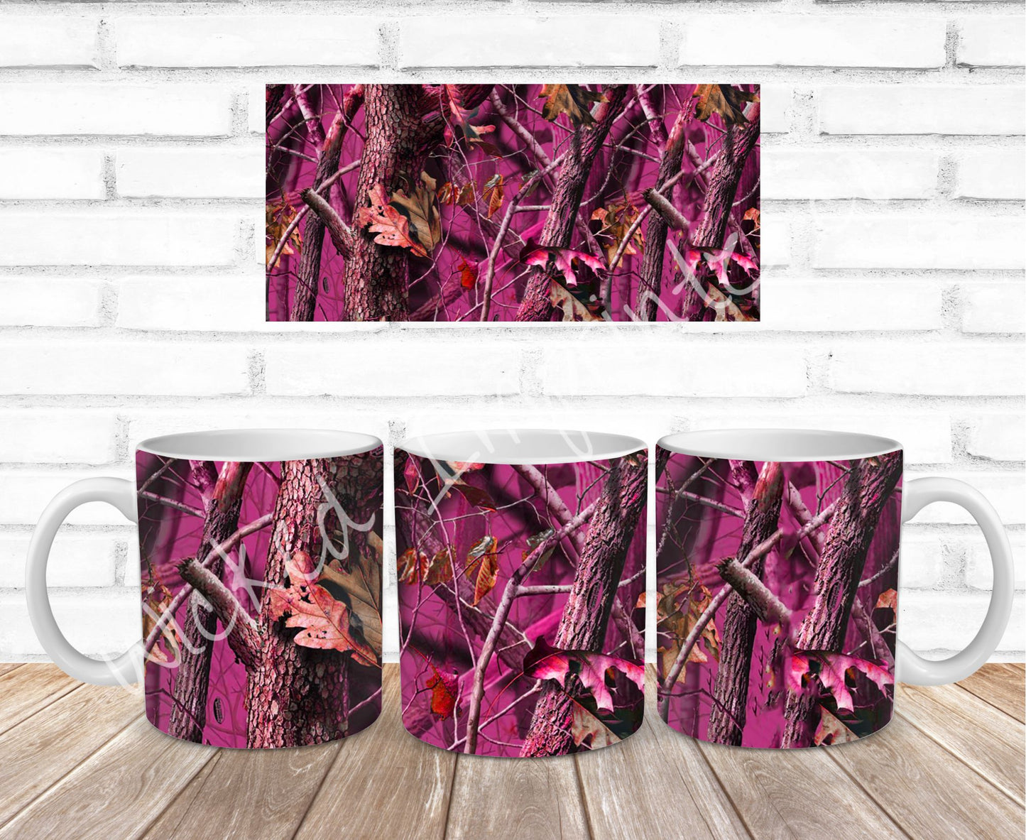 Pink Camo - Coffee Mug