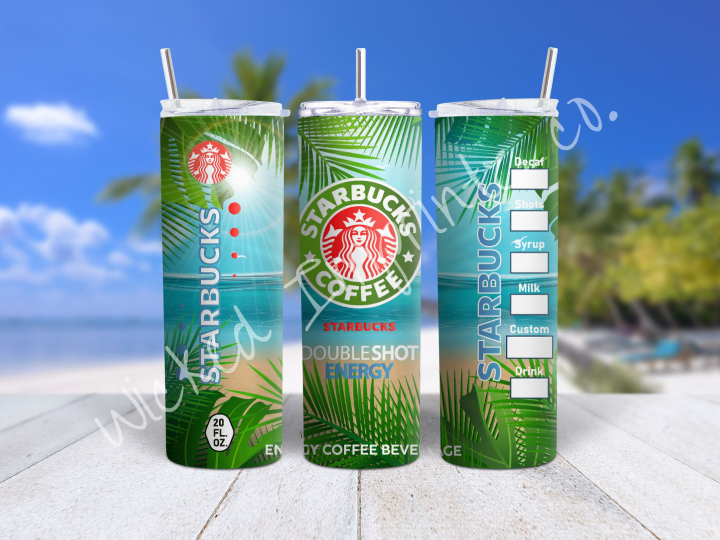 20 oz Starbucks Summer Tumbler