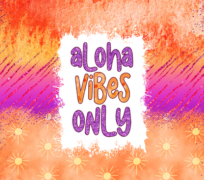 20 oz Aloha Vibes Only Tumbler